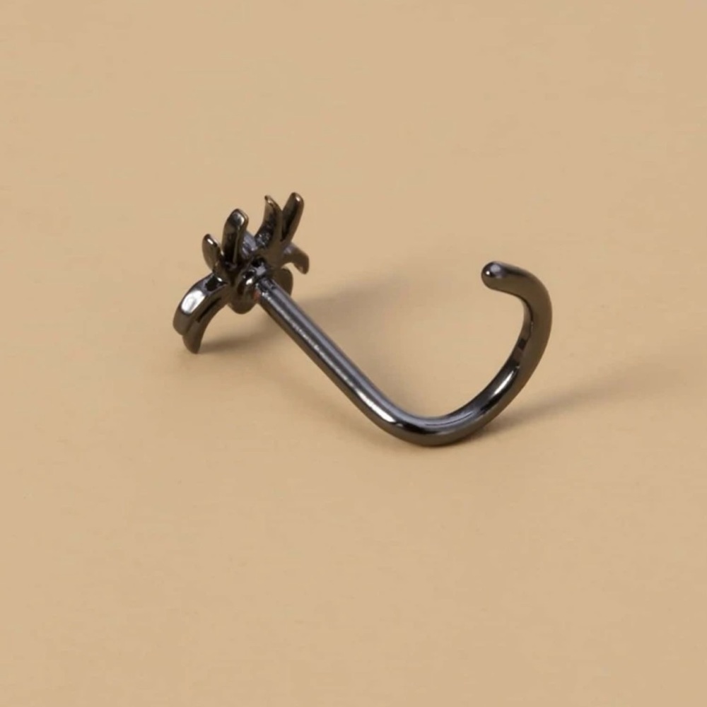 Spider nose ring - Picture 3 of 5